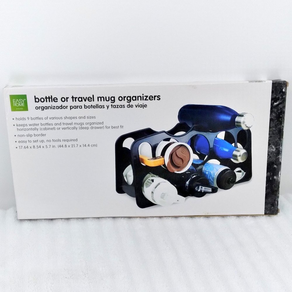 EASY HOME Bottle Or Travel Mug Organizers